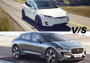 Tesla Model X vs Jaguar I-PACE Comparison