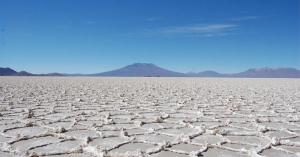 Salt plain sites for lithium mining