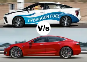 Battery Electric vs. Hydrogen Fuel Cell Cars
