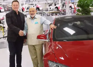 Tesla To Set Up Manufacturing Unit in Karnataka, Asked Texas Employees To Move To India Narendra Modi Tesla Elon Musk