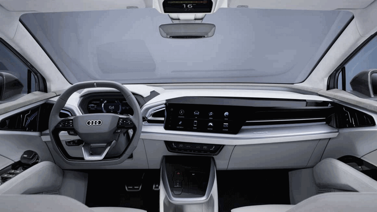 Audi unveils Q4 Sportback e-tron interior