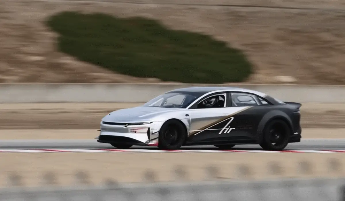 Lucid Air Beats Tesla Model S Plaid Record At Laguna Seca