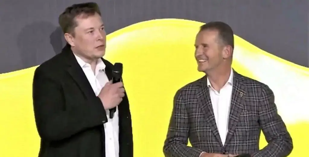 Tesla CEO Elon Musk Meets Volkswagen CEO