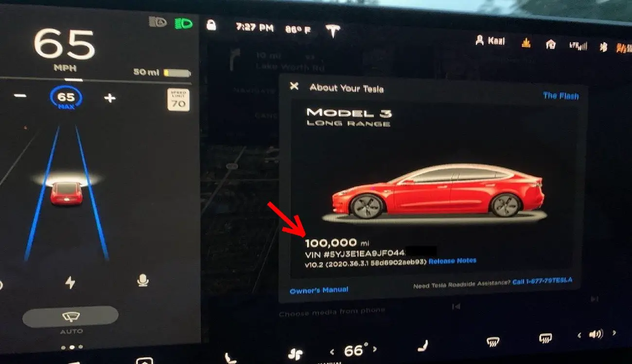 Tesla Model 3 Battery Life After 100,000 Miles