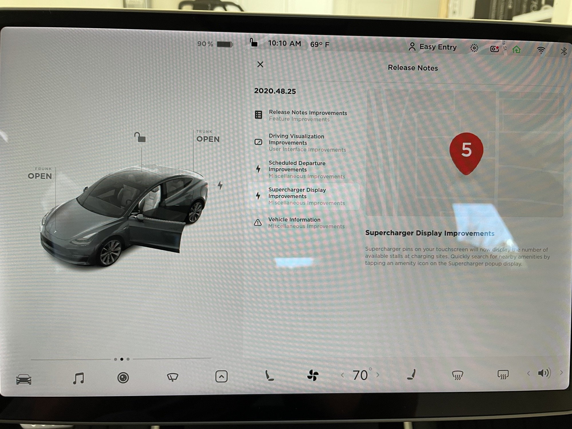 Tesla Holiday Update: 2020.48.25 Supercharger Improvement