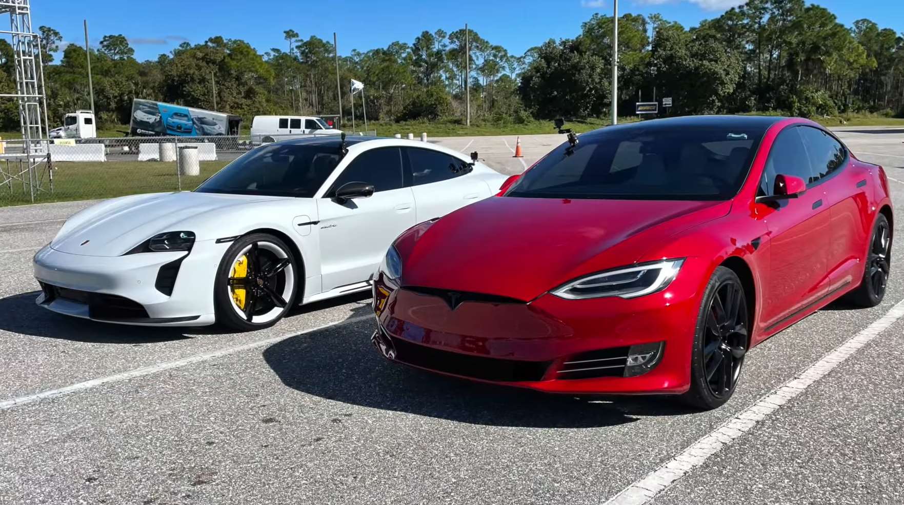 Tesla Model S Performance Vs Porsche Taycan Turbo S