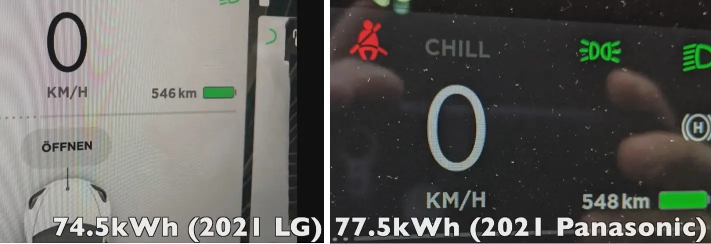 LG Vs Panasonic Batteries Tesla