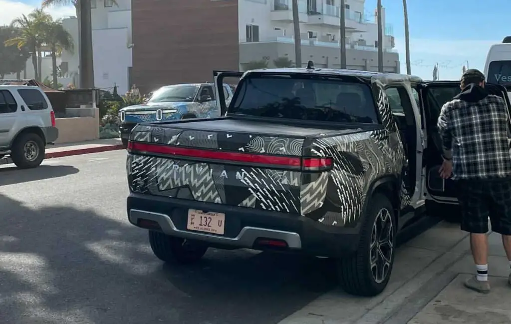 Rivian R1T Spotted in California