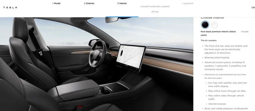 Tesla Added New Design Accent and Heated Steering Wheel to Model 3