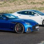 Tesla Model S Performance Vs Aston Martin DBS Superleggera Volante