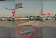 Tesla Model 3 Glass Shatters