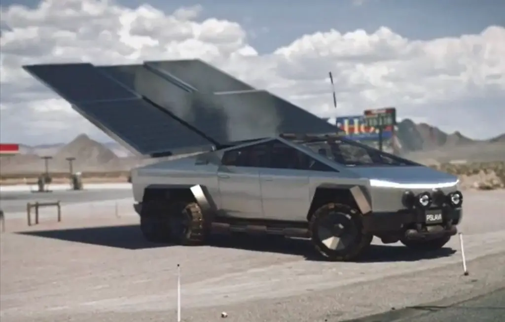 Tesla Cybertruck Solar Panel