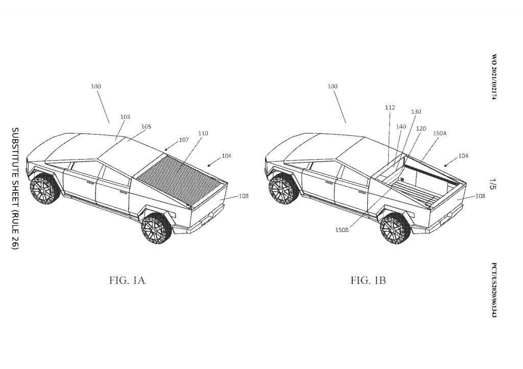 Tesla Cybertruck Patents