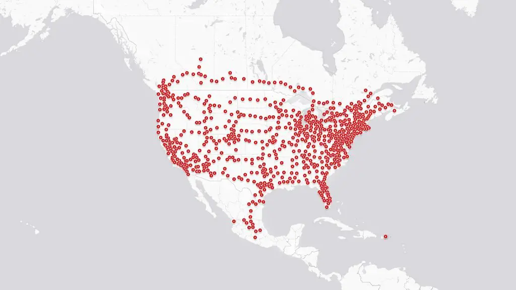 Tesla Supercharger Network