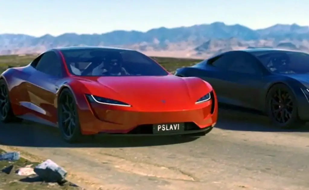 Tesla Roadster SpaceX vs Standard