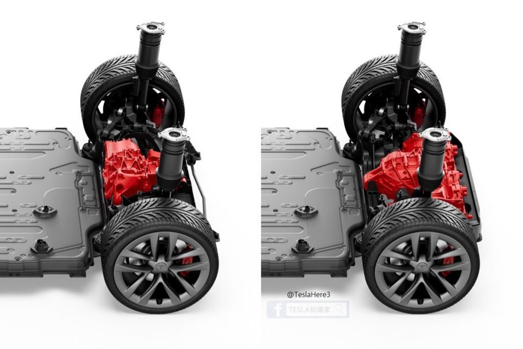 Tesla's dual-motor and tri-motor configuration