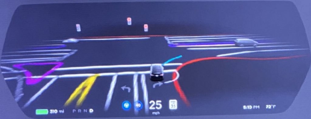 Tesla New Software UI 