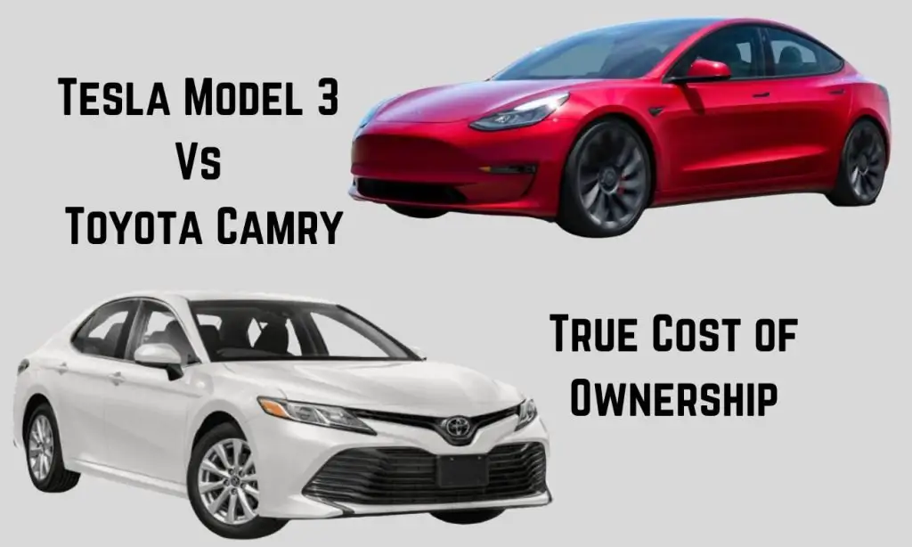 Tesla Model 3 vs Toyota Camry: True Cost of Ownership