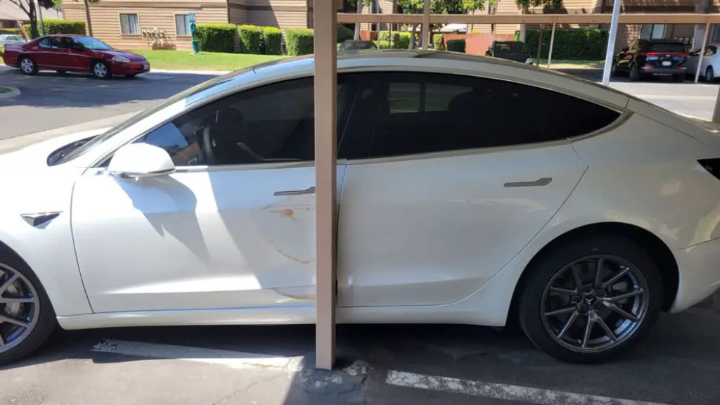 Tesla Model 3 Crashes Into Pole