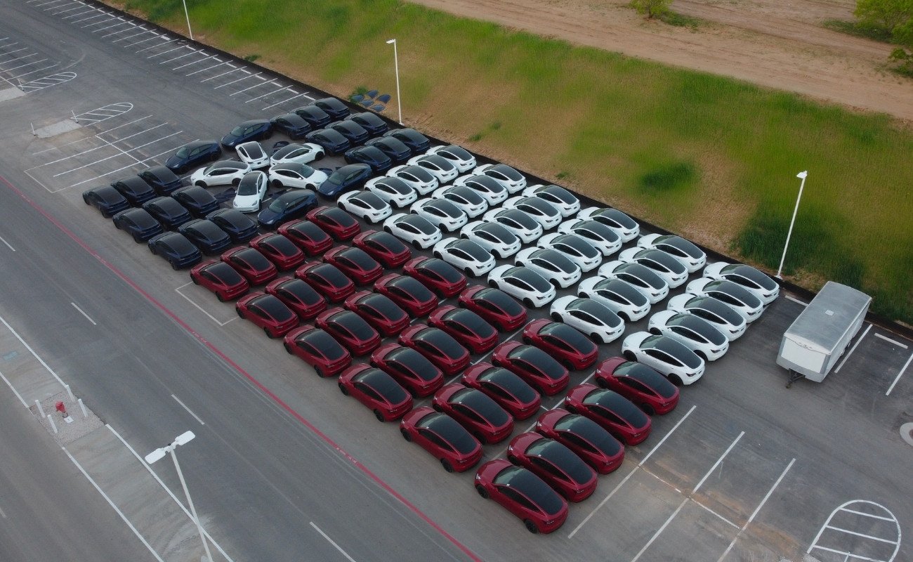 Tesla Cyber Rodeo Cars