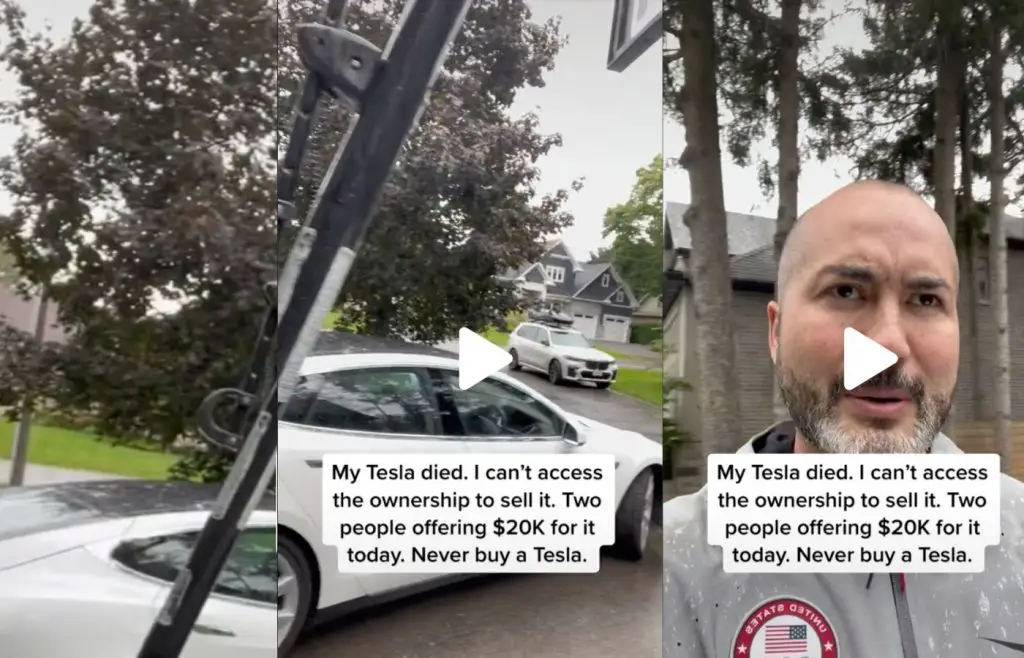 Tesla EV Locks The Owner Out