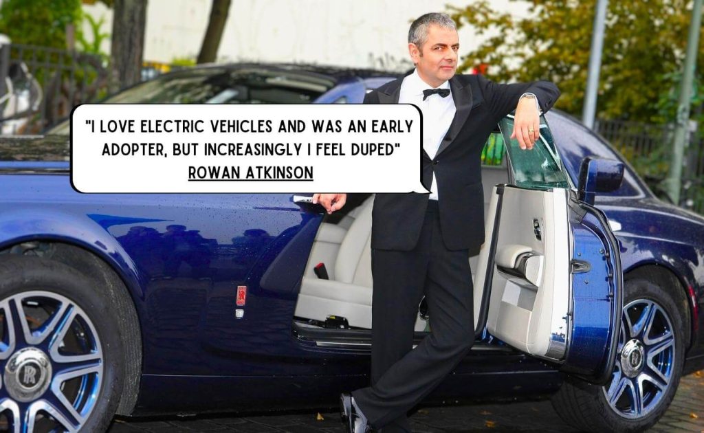 Mr. Bean on Electric Vehicles