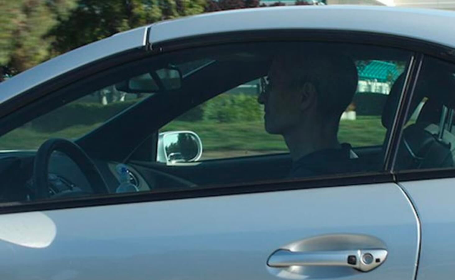 Steve Jobs Driving Mercedes AMG