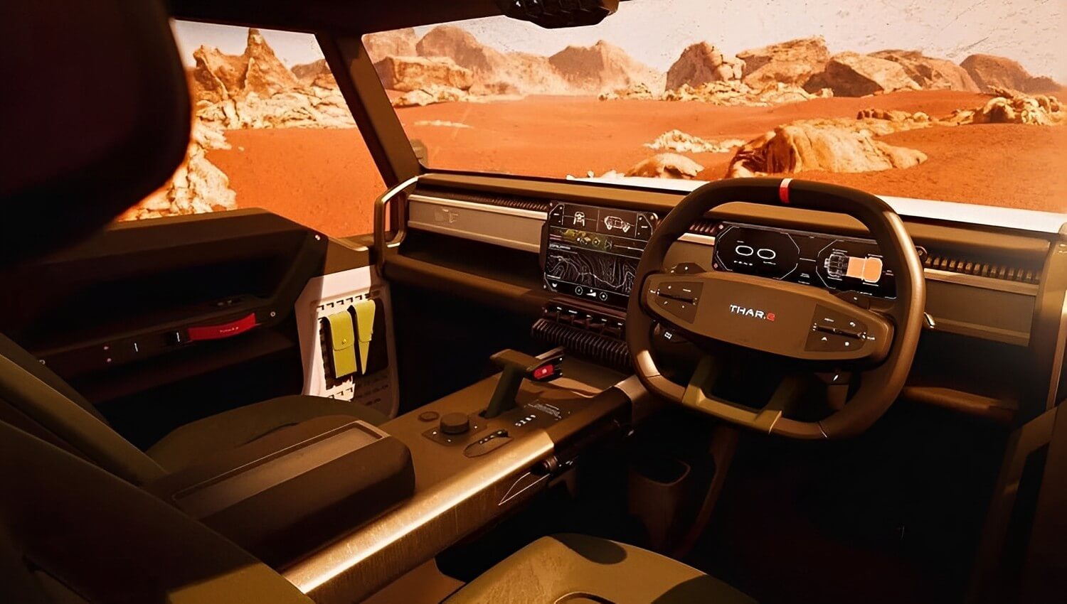 Mahindra Thar.e Interior