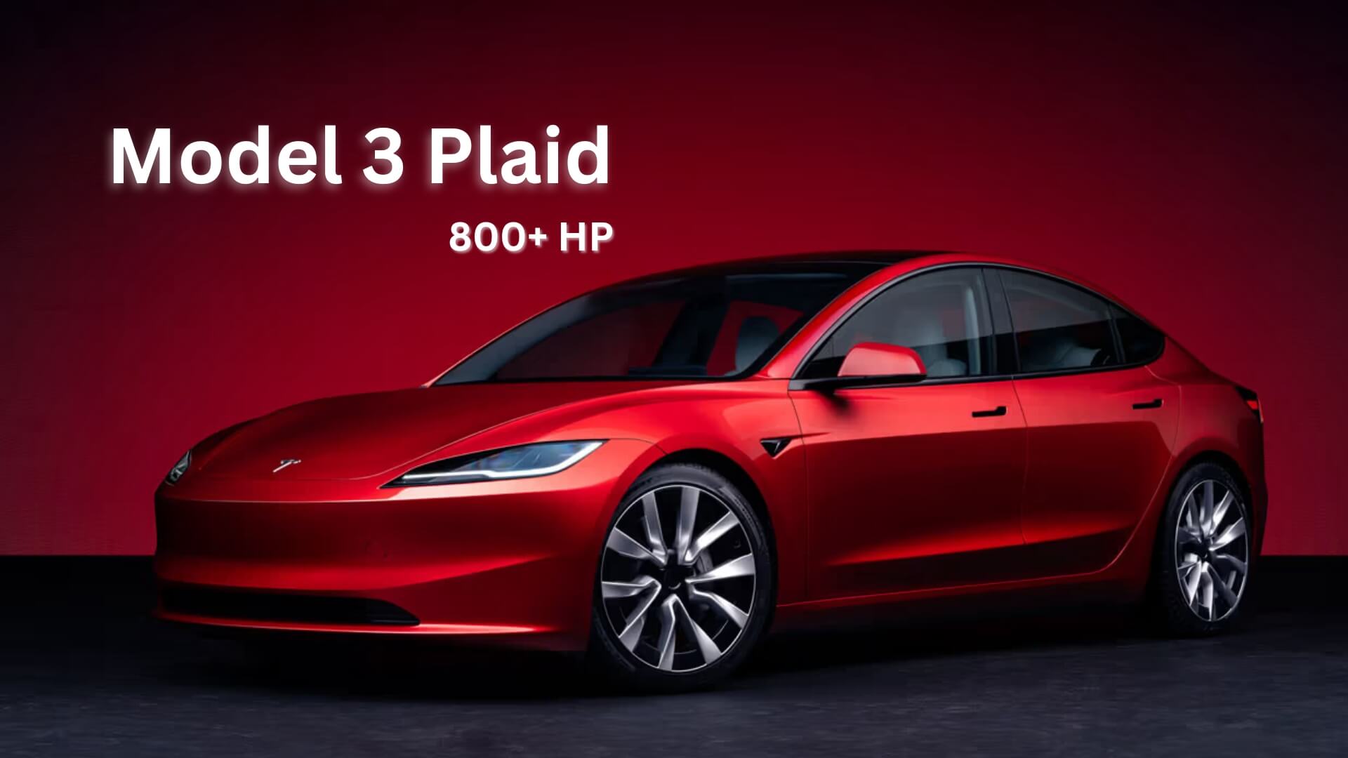 2024 Tesla Model 3 Plaid