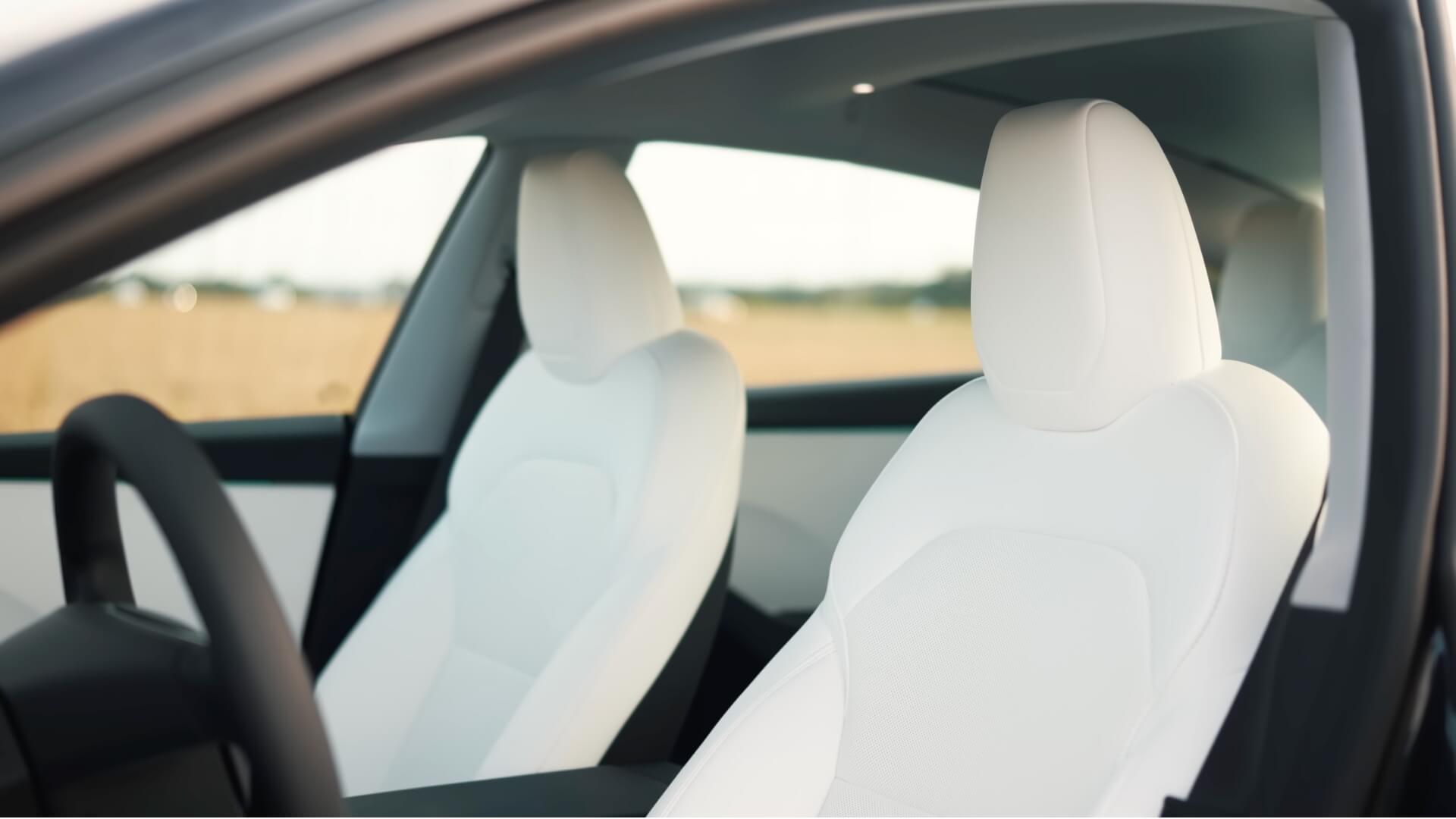Tesla Model 3 Ventilated Seats