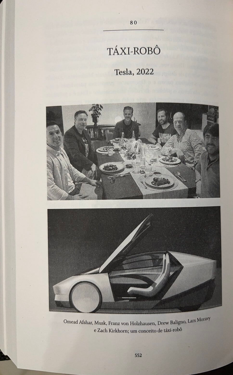 Tesla Robotaxi Concept From Elon Musk's Biography