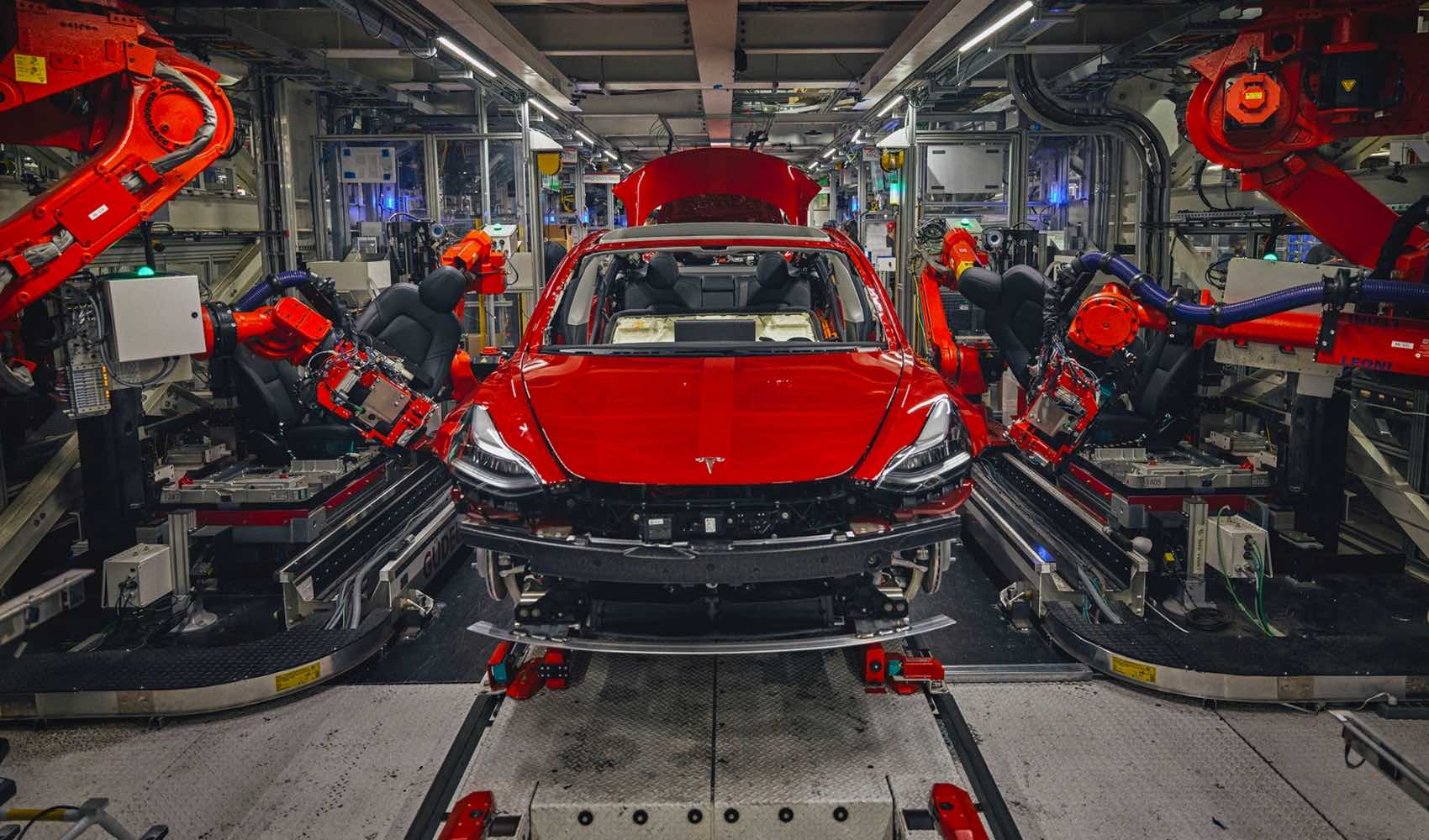 Fremont Tesla Model 3 Production Lines
