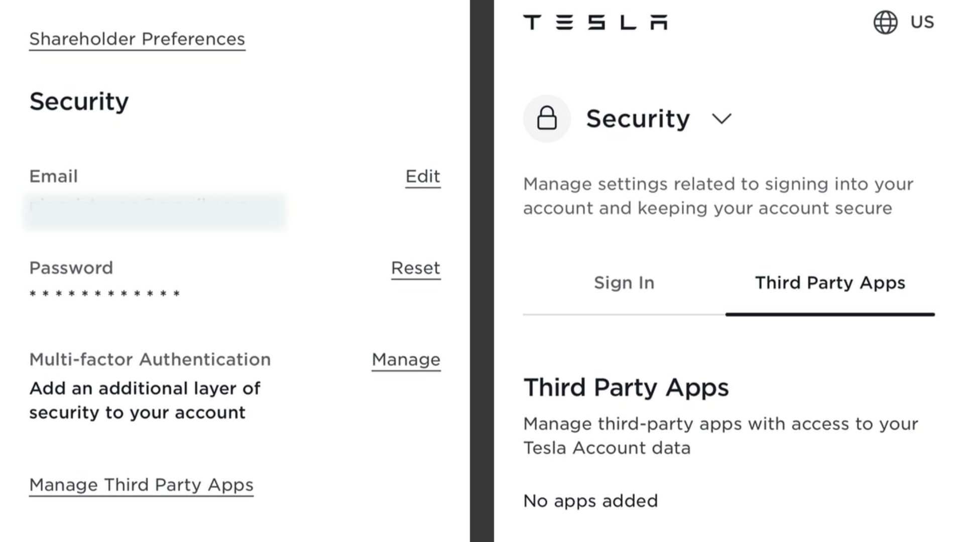 Tesla 3rd Party Apps