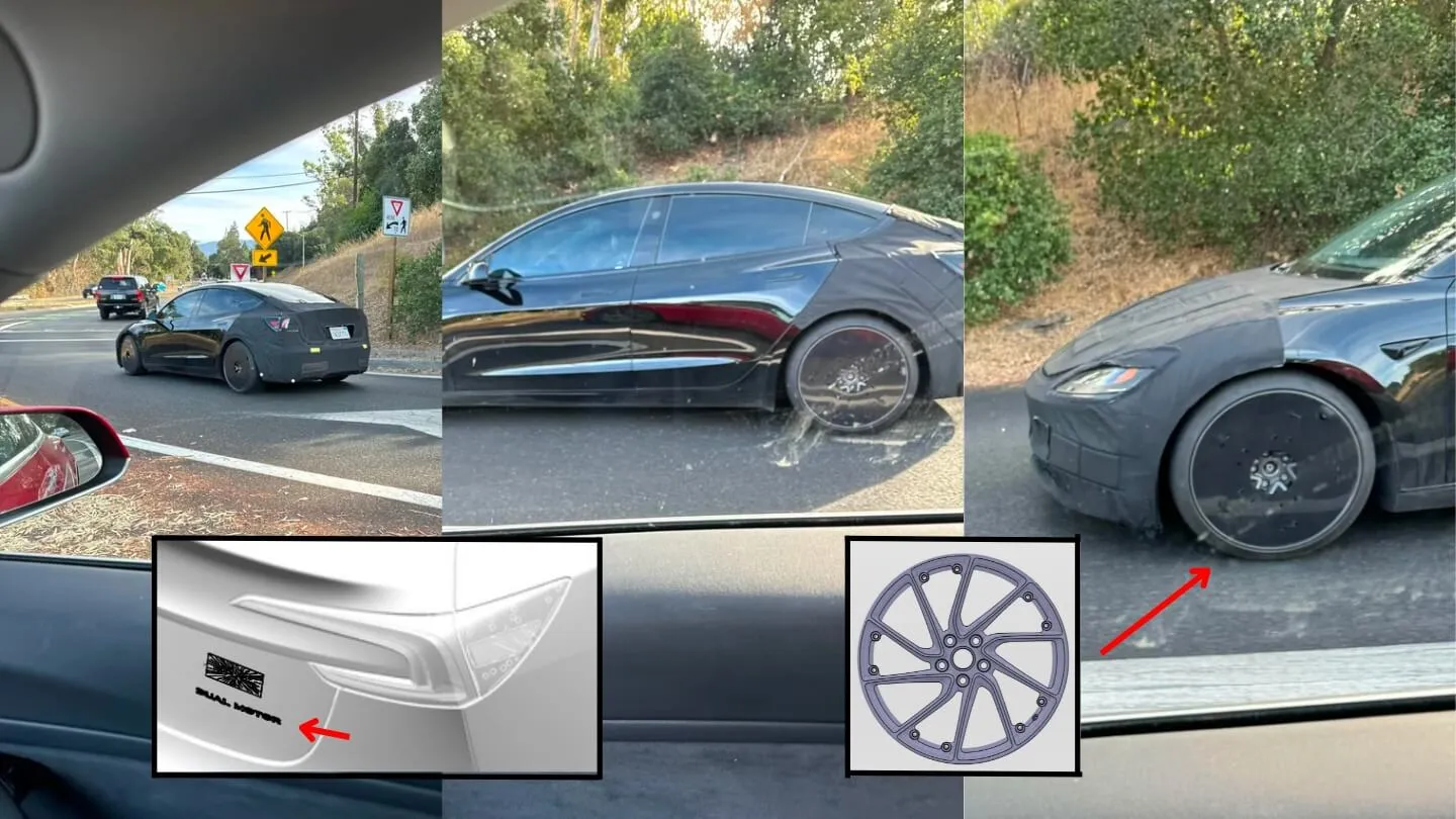 Tesla Model 3 Plaid Spotted