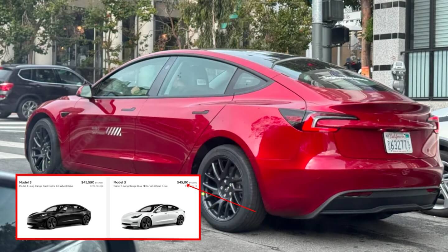 Tesla Model 3 in US