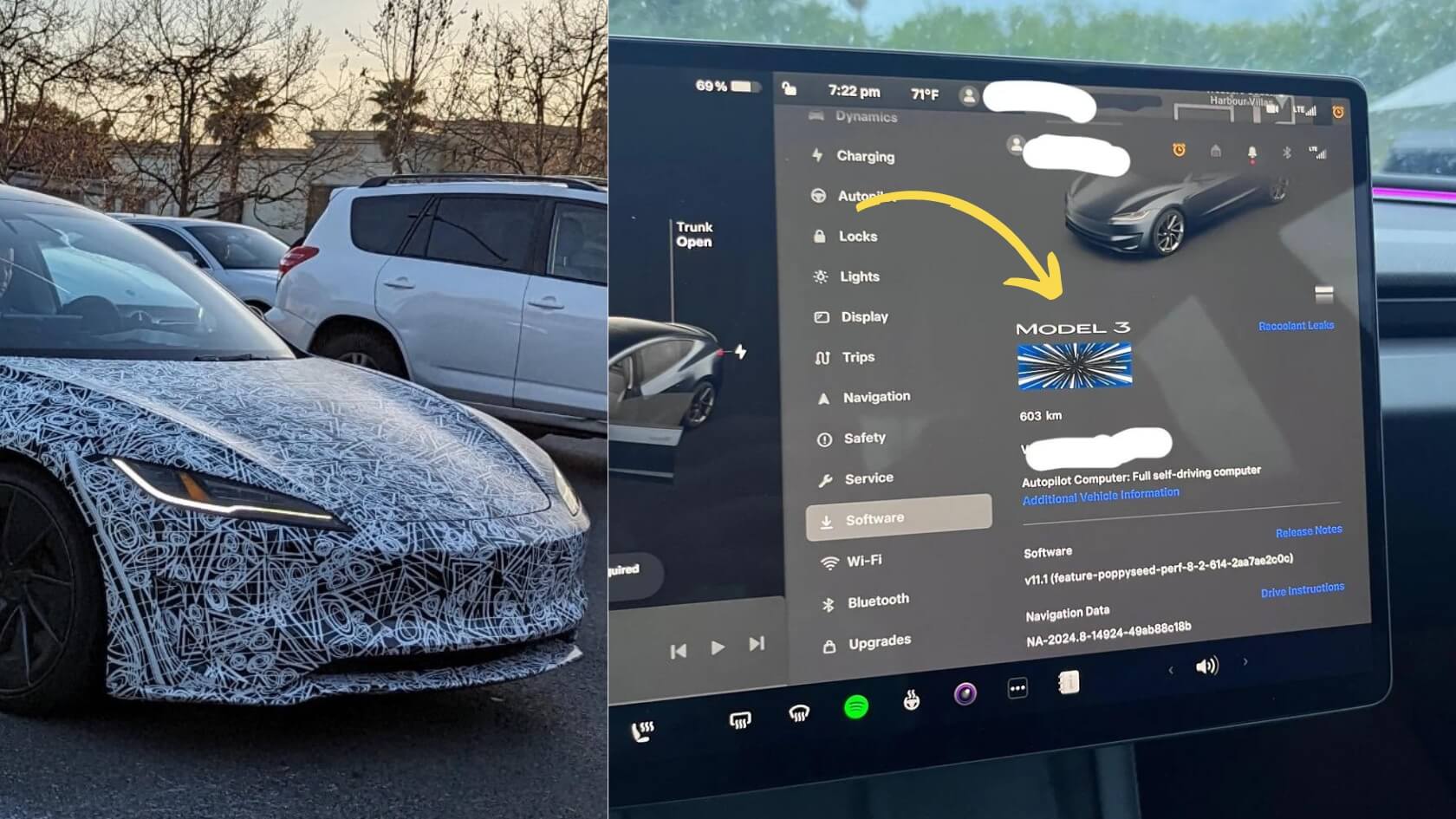 Tesla Model 3 Ludicrous Leaked Features