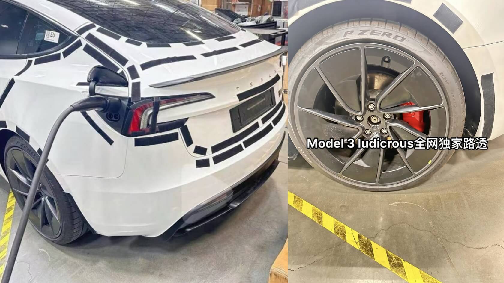 Tesla Model 3 Ludicrous Wheel Tyres