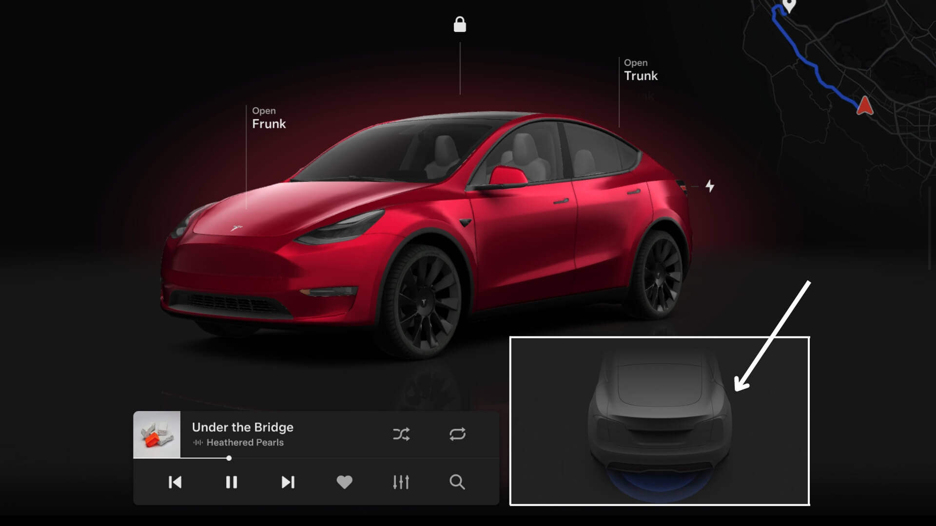 Tesla Hands-Free Trunk