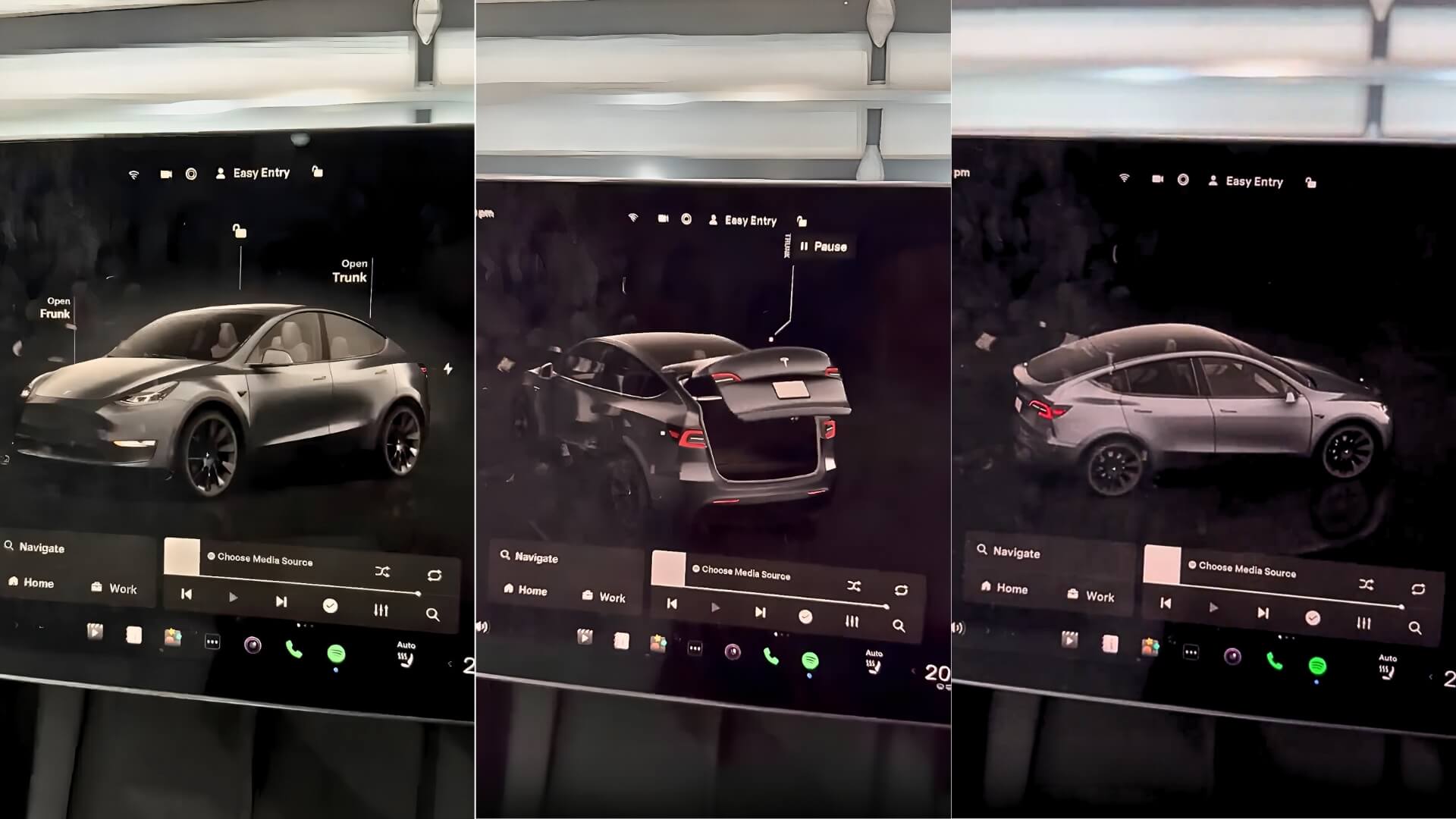 Tesla V12 UI Visuals in the Spring Update