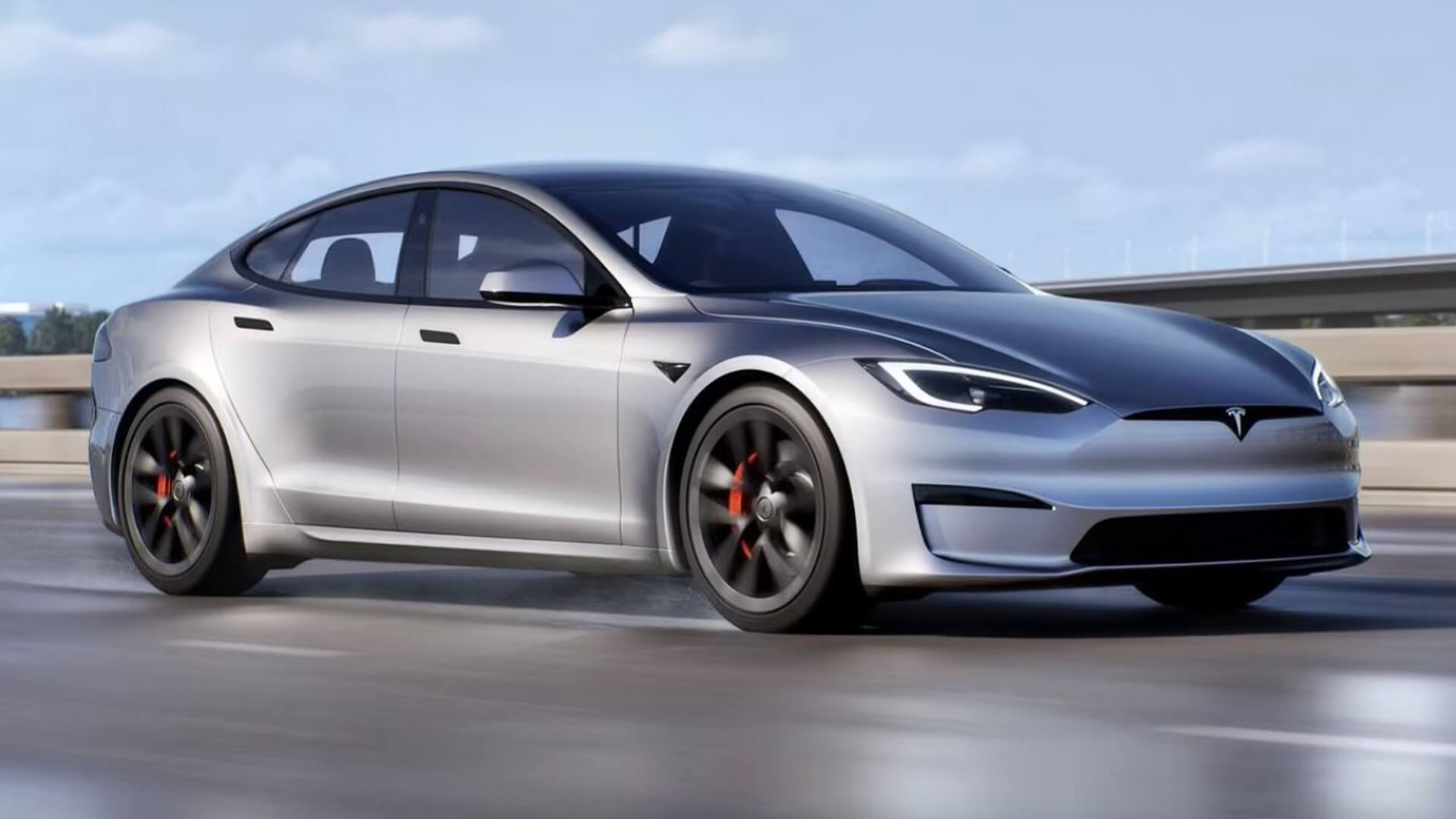Tesla Lunar Silver Paint