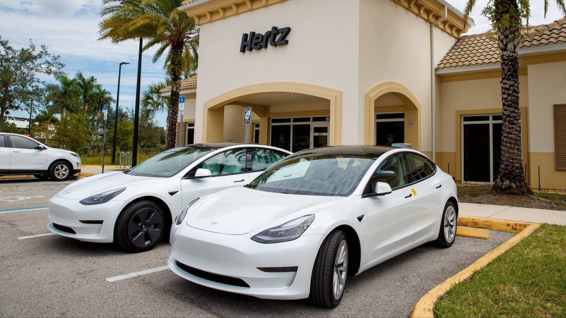 Tesla Model 3 Hertz