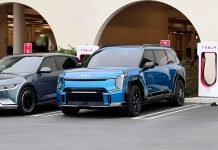 Tesla Owners Lash Out at Non-Tesla Drivers Charging at Superchargers Tesla Superchargers Kia