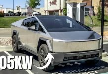 Tesla Cybertruck Sets Record with 405kW Peak Charging Speed at 1,030 Miles/Hr Tesla Cybertruck 405kW Peak Charging