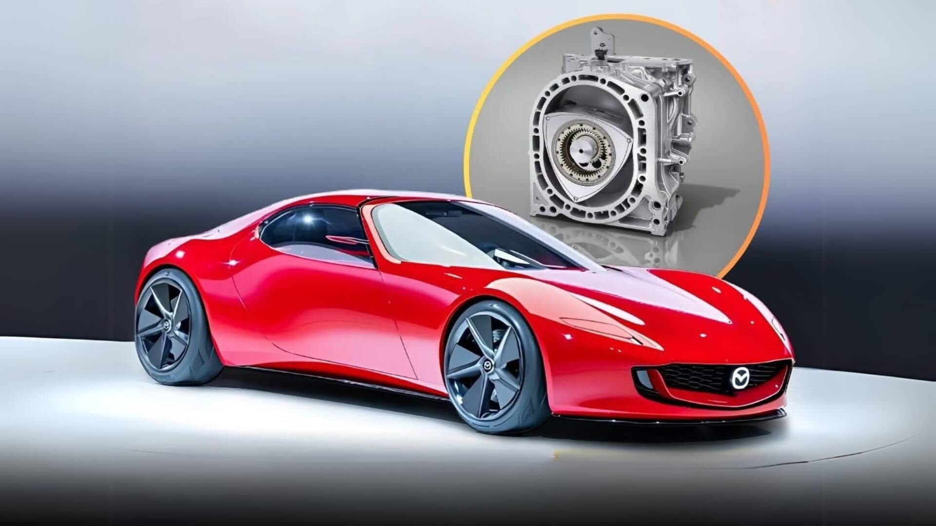 Mazda Two-Rotor Engine