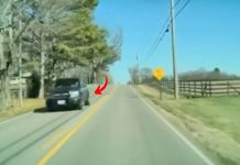 Tesla Full Self Driving Flips Vehicle