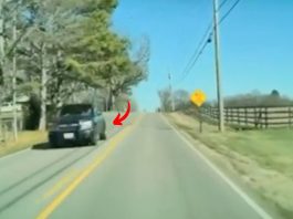 Tesla Full Self Driving Flips Vehicle