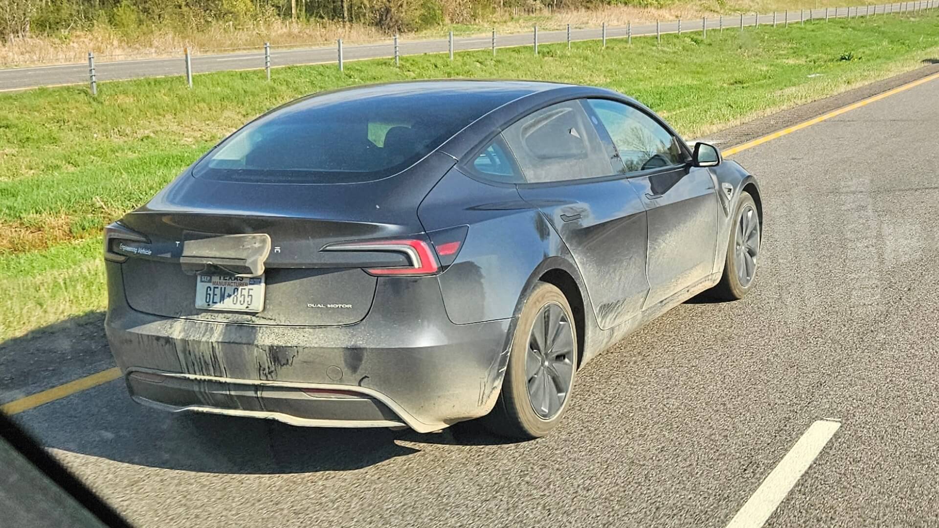 Tesla Model 3 Prototype Robotaxi