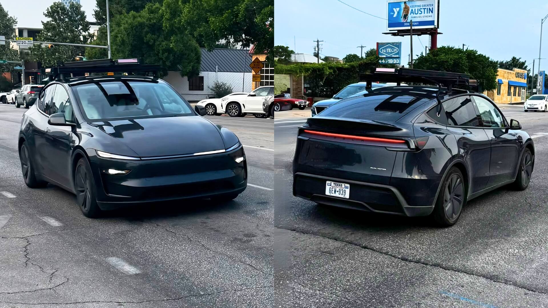Tesla Model Y Robotaxi Testing