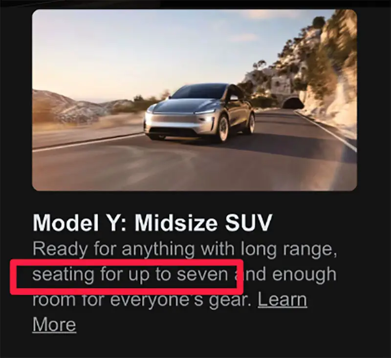 Model Y 7-Seat