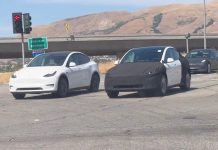 Mysterious Tesla Prototype Spotted Near Fremont